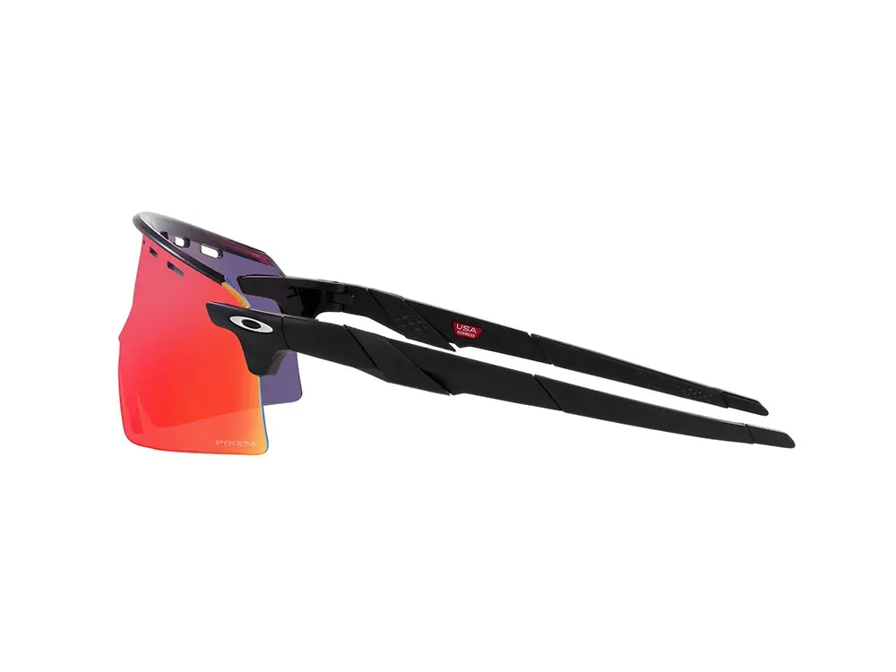 Oakley Encoder Strike Vented Fietsbril Prizm Road Lens Mat Zwart