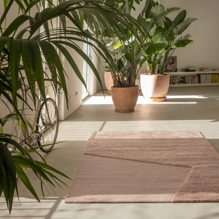 nanimarquina - Oblique A Wollteppich, 200 x 300 cm, ivory