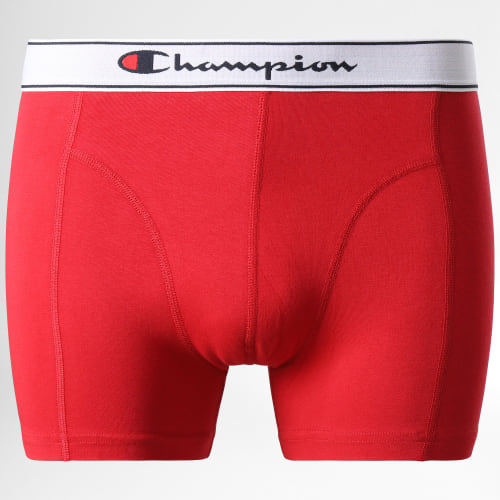 Lot De 2 Boxers U20003 Bleu Marine Rouge