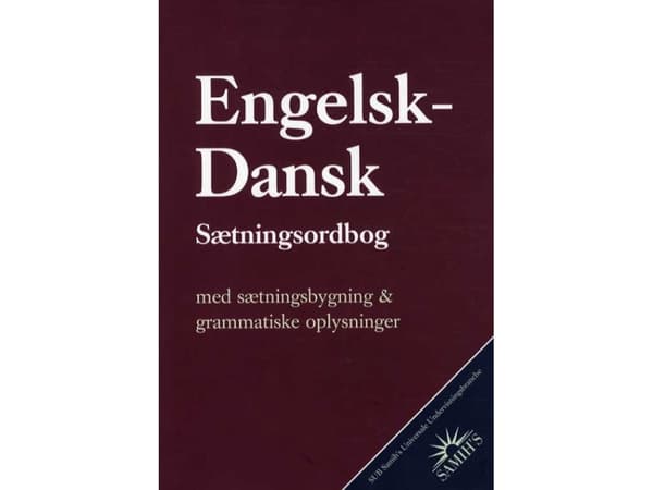 Den sproglige konstruktionsordbog | Samih Sadiek | Språk: Dansk