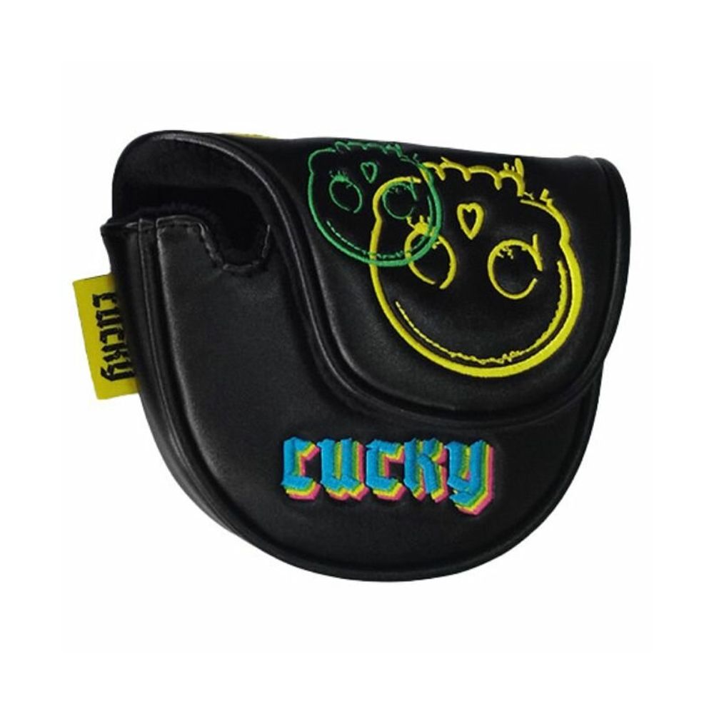 Skull Mallet Putter Headcover Svart