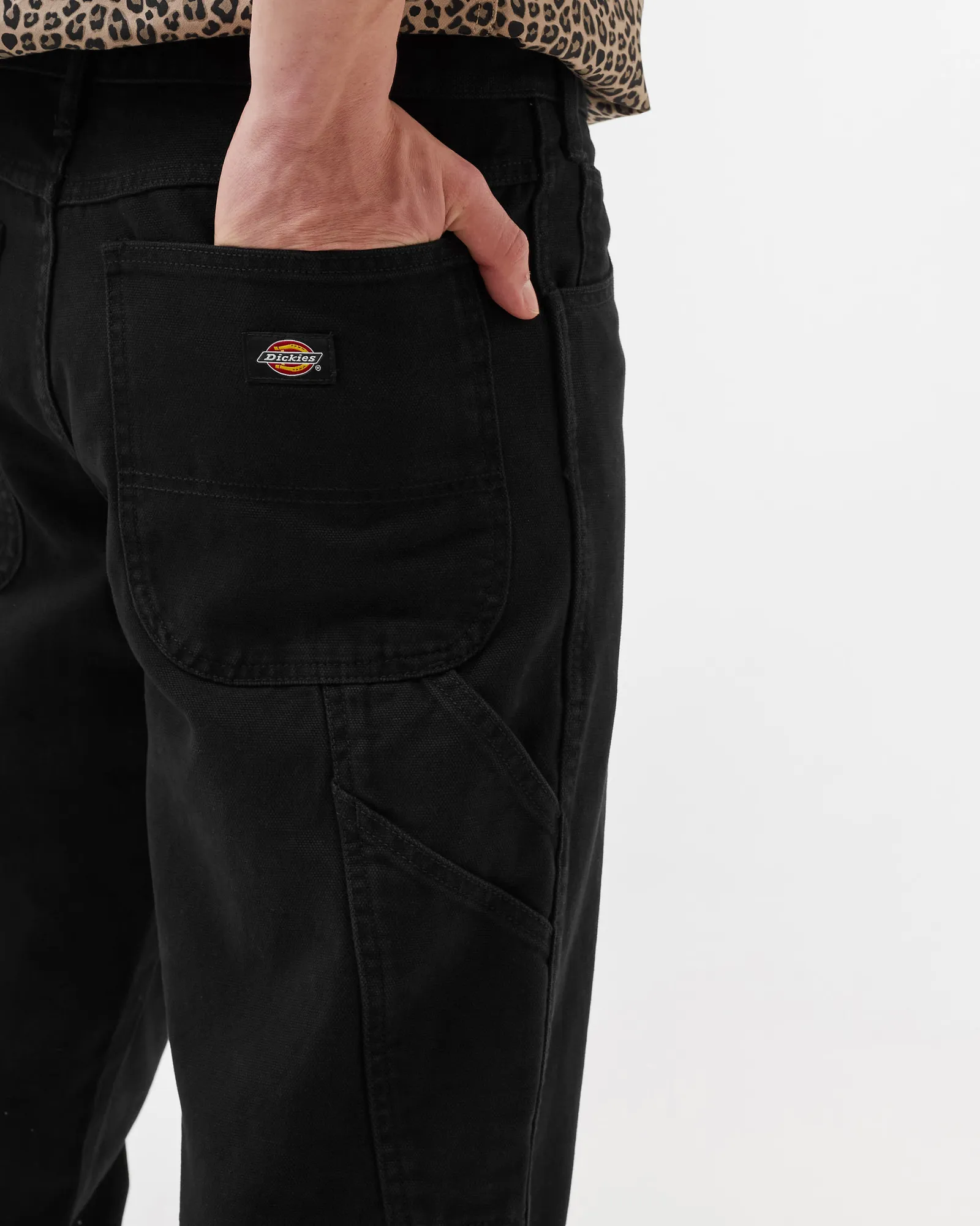 DICKIES DICKIES DUCK CANVAS CARPENTER PANT SW BLACK