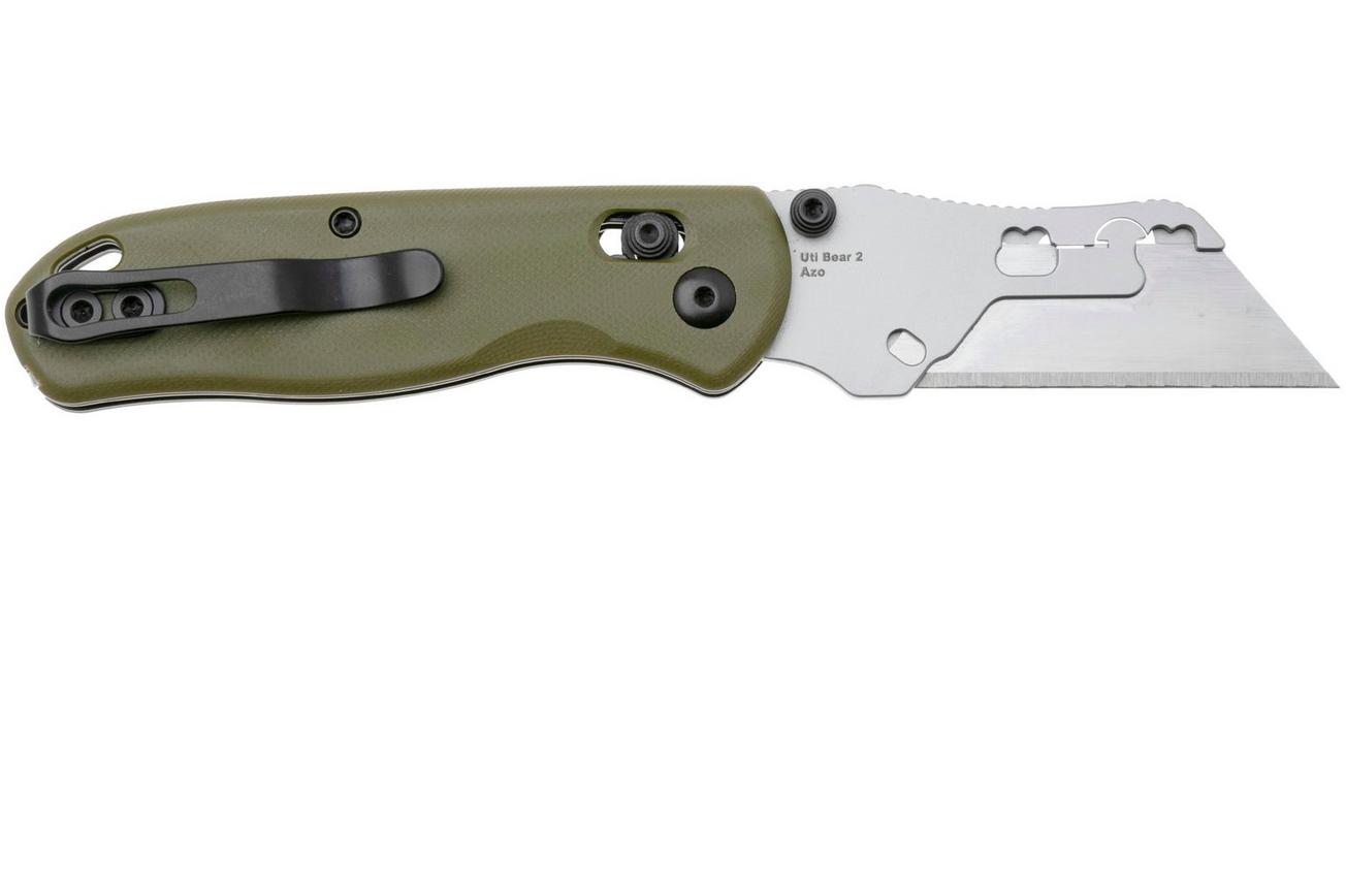 Kizer Drop Bear Utility V3619JA6 Green G10, zakmes