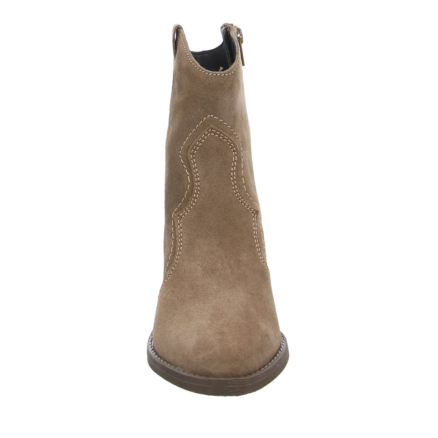 TAMARIS Stiefelette Braun Leder