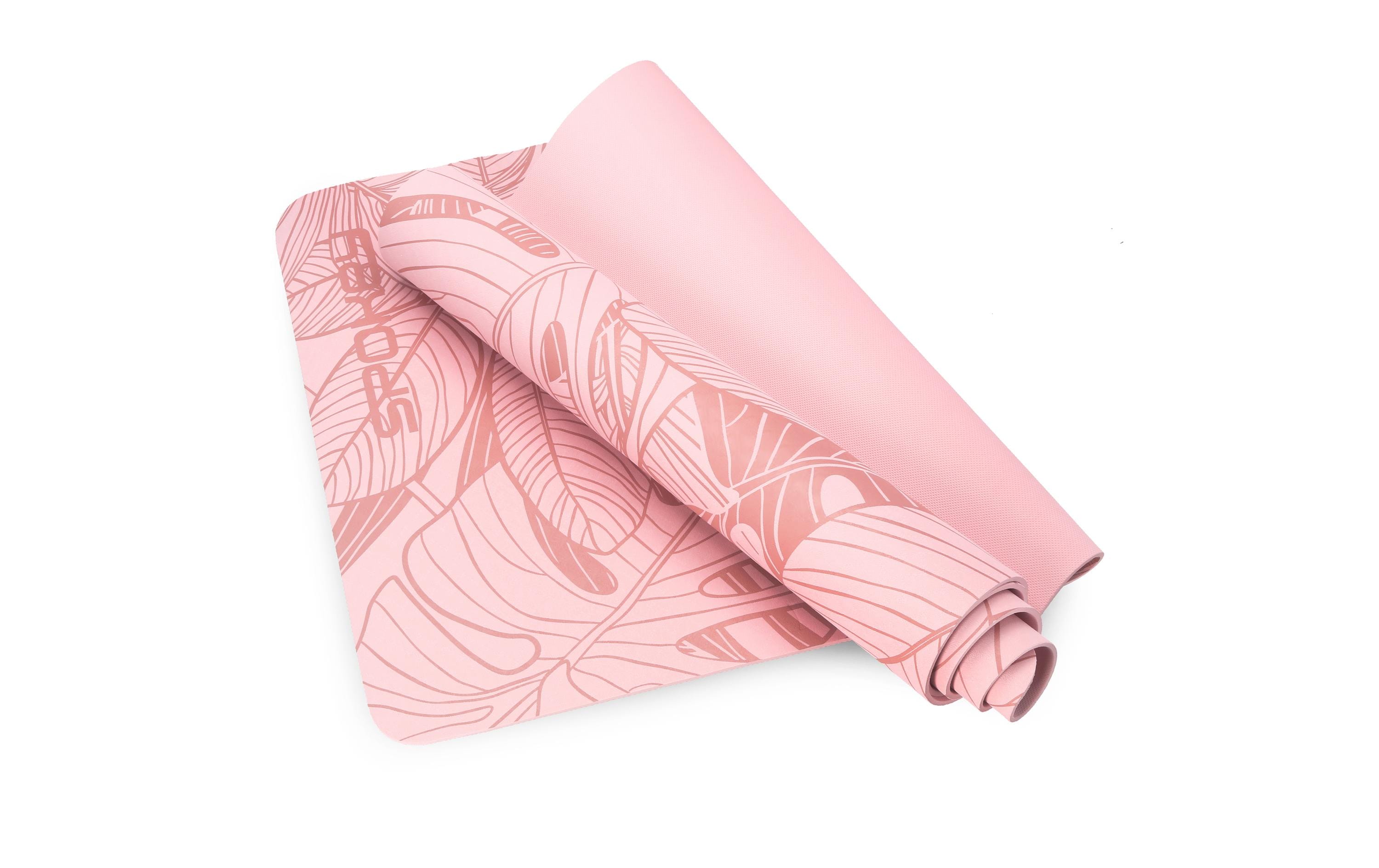 Yogamatte Leaf 183 x 61 x 0.4 cmRutschfeste Yogamatte sorgt für Stabilität bei den Übungen