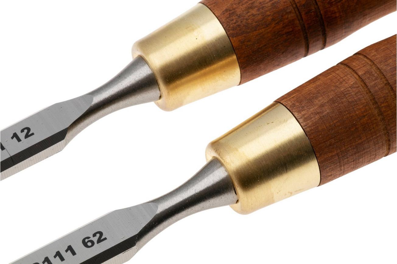 Narex Wood Line Plus Skew Chisel Set 851662, schuine beitelset 12 mm 30°, 2-delig