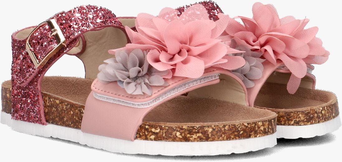 COLORS OF CALIFORNIA roze colors of california sandalen bio glitter sandal with ankle