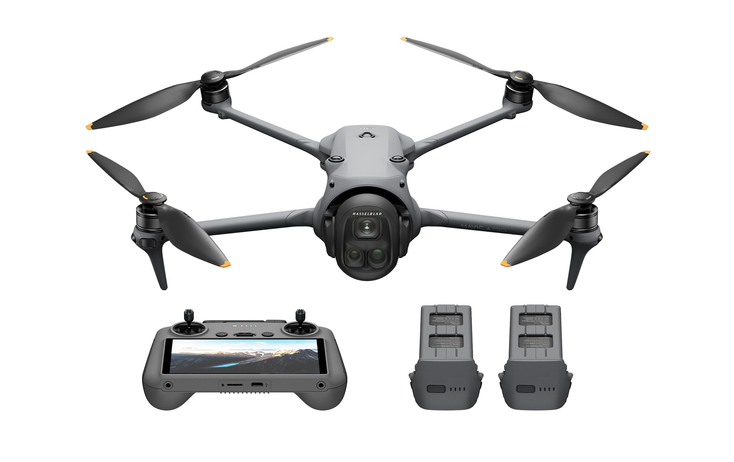 DJI Drohne »Mavic 4 Pro Fly More Combo (C2)« Bedienung: Fernsteuerung, Frequenzbereich: 2.4/5.8 GHz
