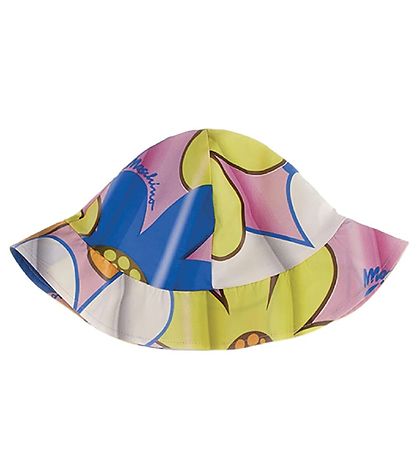 Moschino Sommerstrampler/Sonnenhut - Pink Blumen