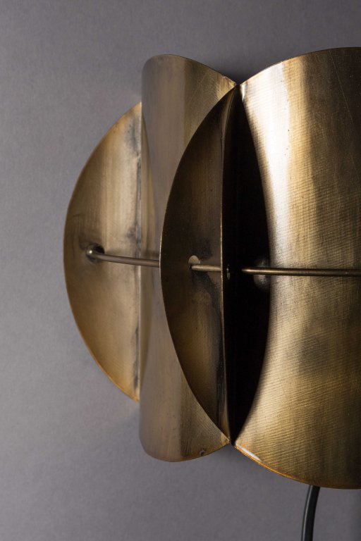 Dutchbone Corridor wandlamp antique brass