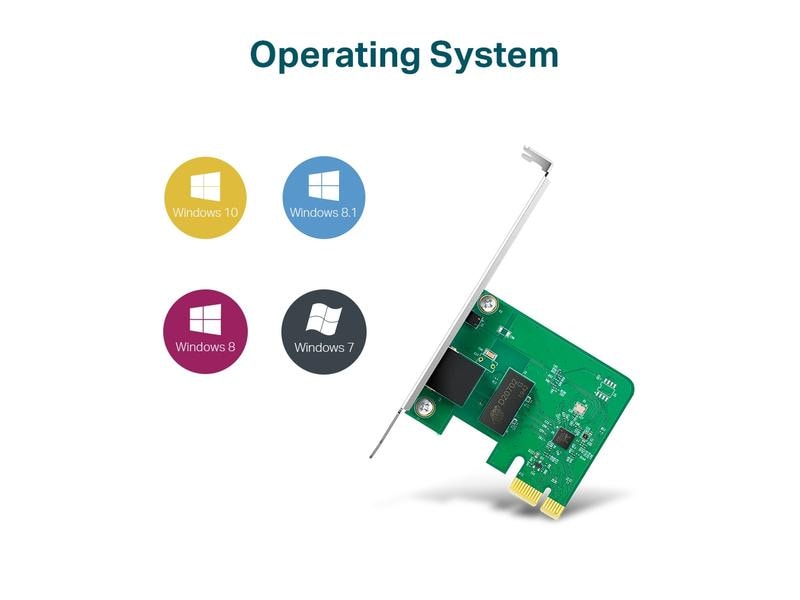 TP-Link Netzwerkkarte TG-3468 PCI-Express x1 Gigabit-PCI-Express-Netzwerkadapter