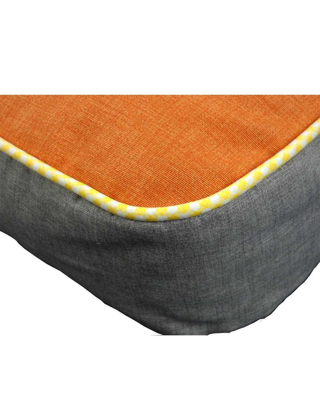 Colchão Sweet T1 Bicolor 70x50x14 Laranja/Cinza