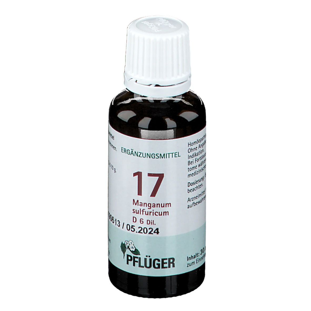 Biochemie Pflüger® Nr. 17 Manganum sulfuricum D6 Tropfen