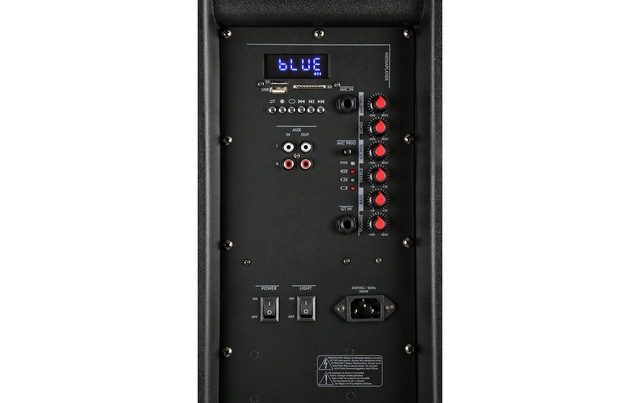 FENTON Lautsprecher »FT215LED Aktiv Trolley-Speaker« ( )
