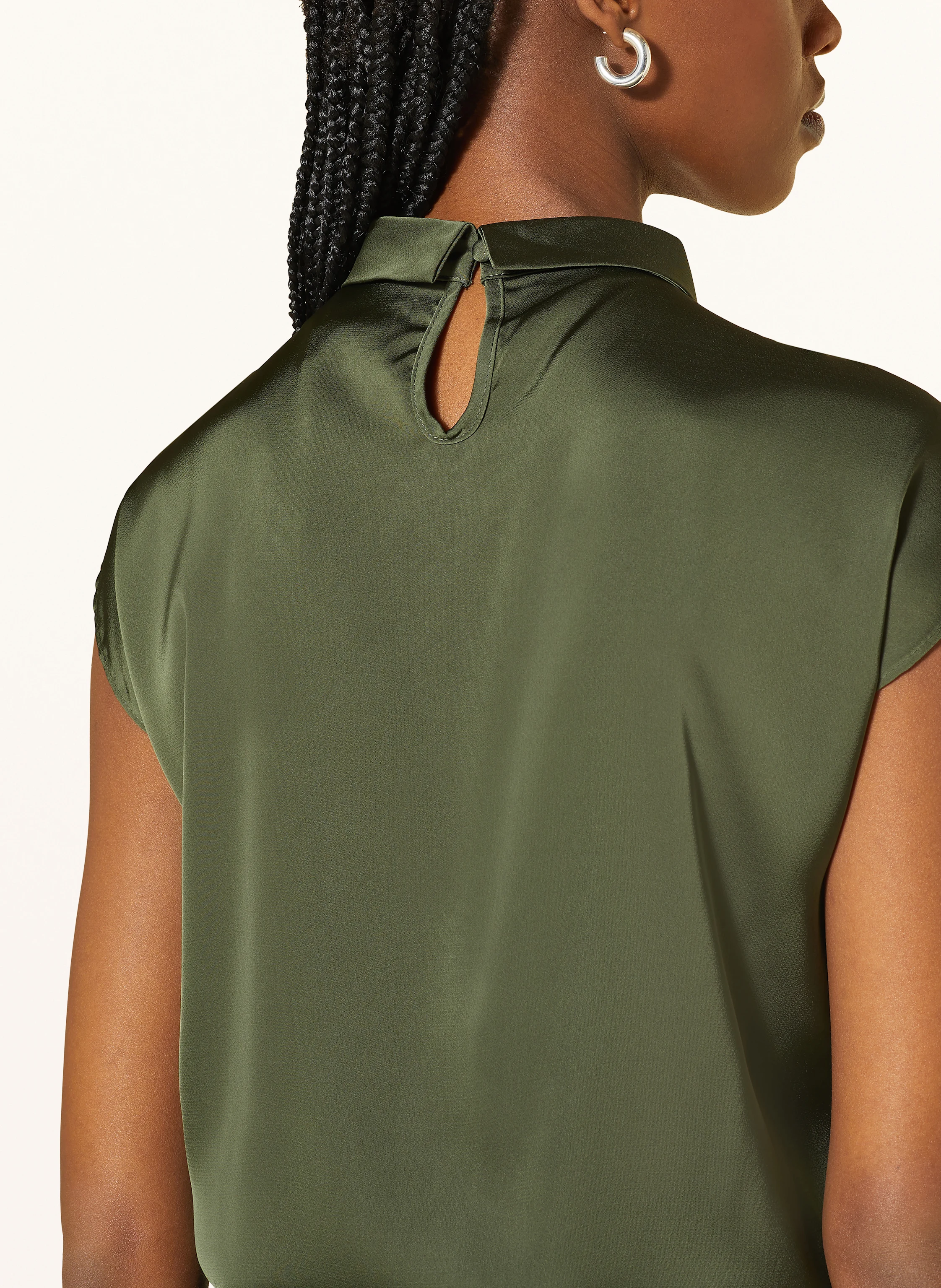 NEO NOIR Blusenshirt FLEUR aus Satin