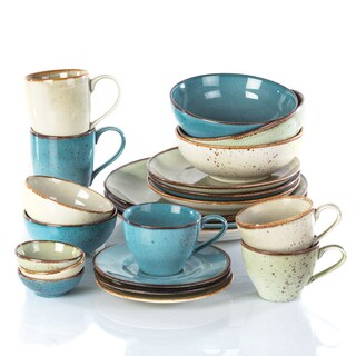 CreaTable Speiseteller NATURE COLLECTION wasserblau
