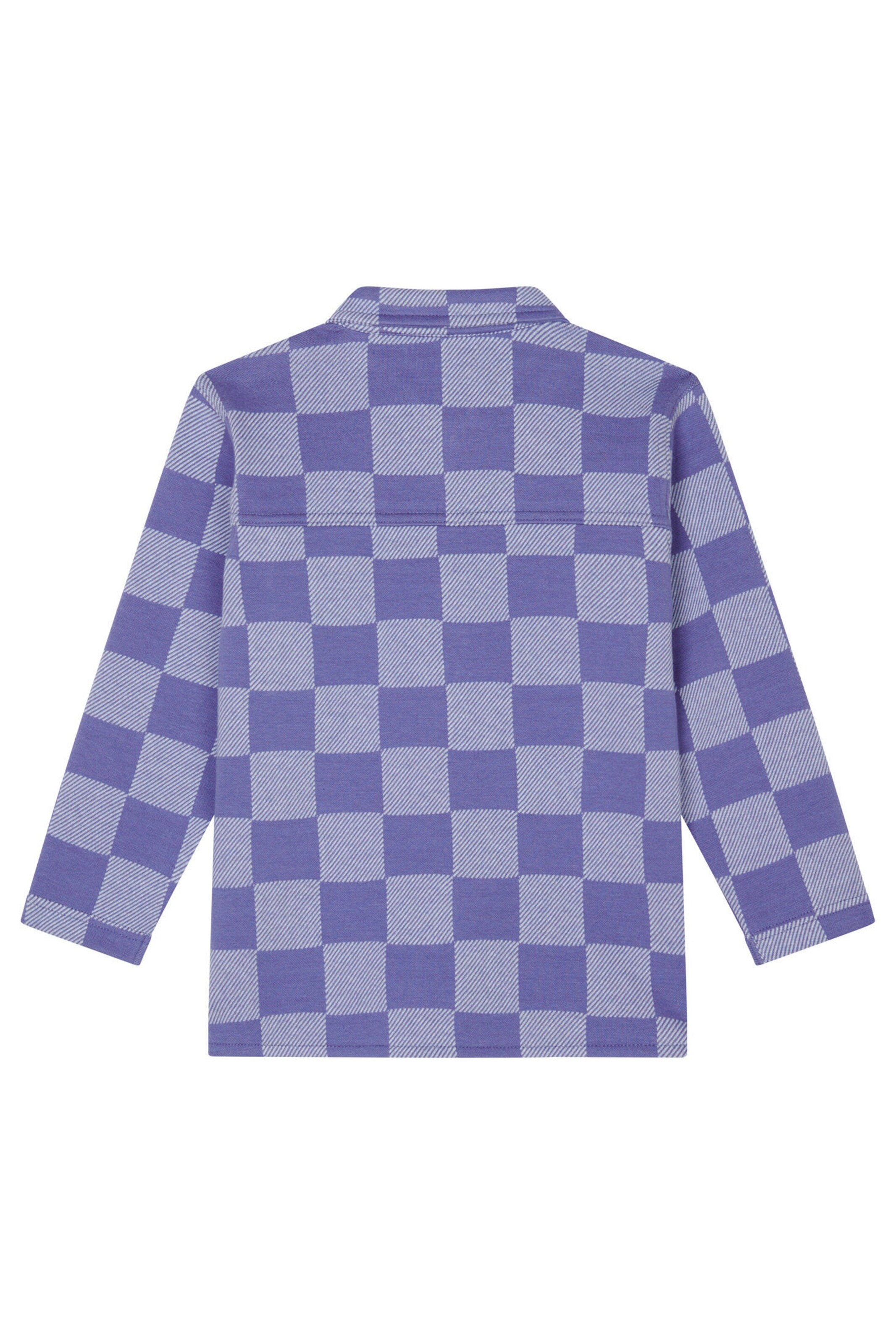 NOPPIES KIDS Langarmshirt Lynnwood Check pattern Medium blue