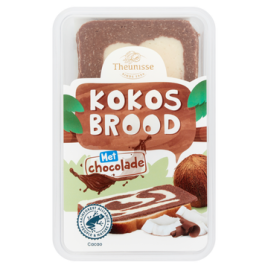 Theunisse Kokosbrood met chocolade (275 gram)
