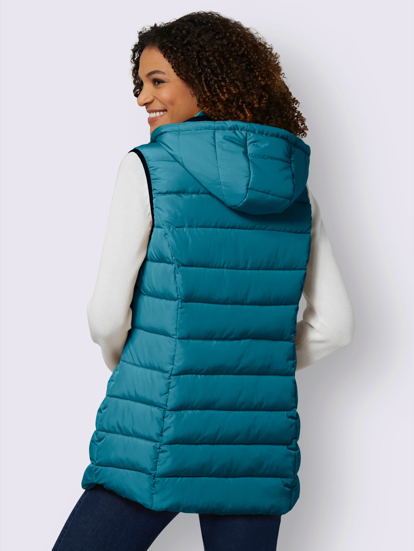 Gilet matelassé matelassage affinant