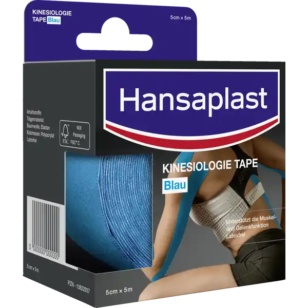 Kinesiologie Tape blau
