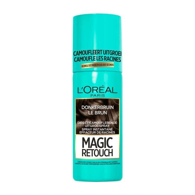 L'Oréal Paris Magic Retouch Camouflerende Uitgroeispray Donkerbruin 75 ML