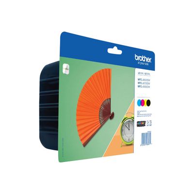 Brother LC125XL/LC129XL - Pack de 4 - noir, cyan, magenta, jaune - cartouche d'encre originale