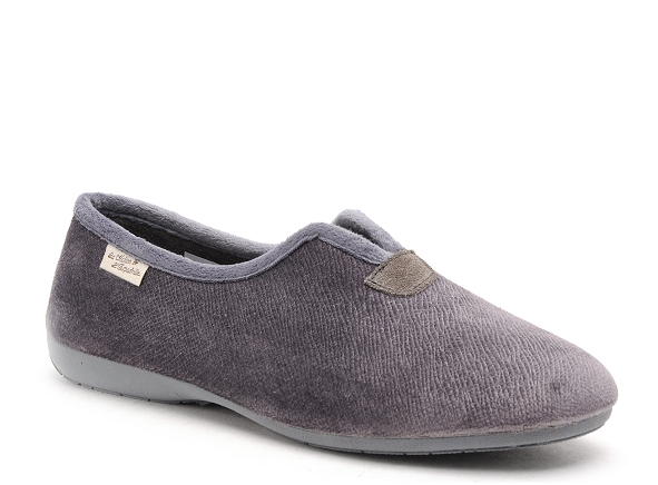 La maison de l espadrille chaussons femme 6211 5 gris