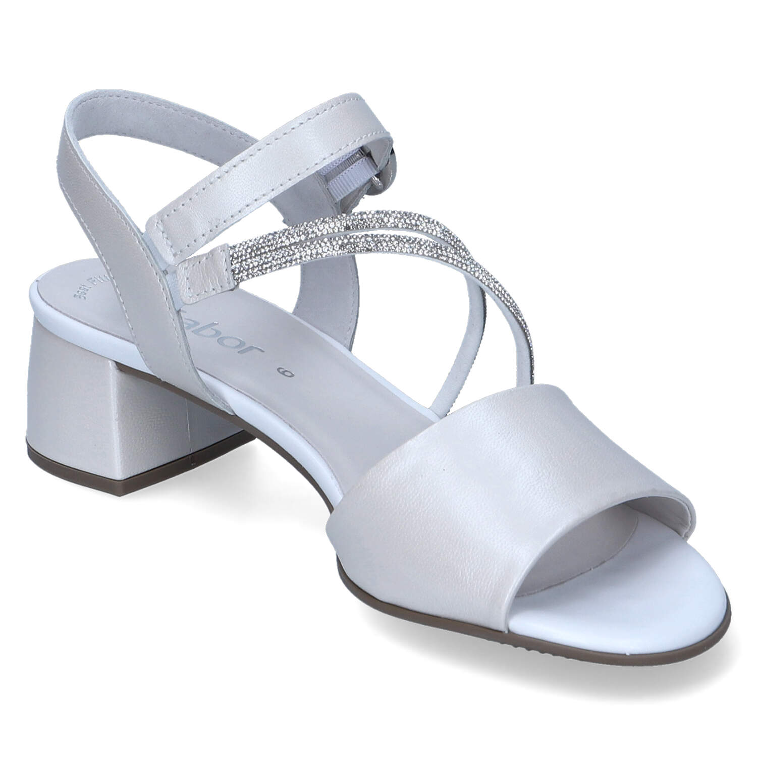 Gabor Riemchensandaletten - offwhite