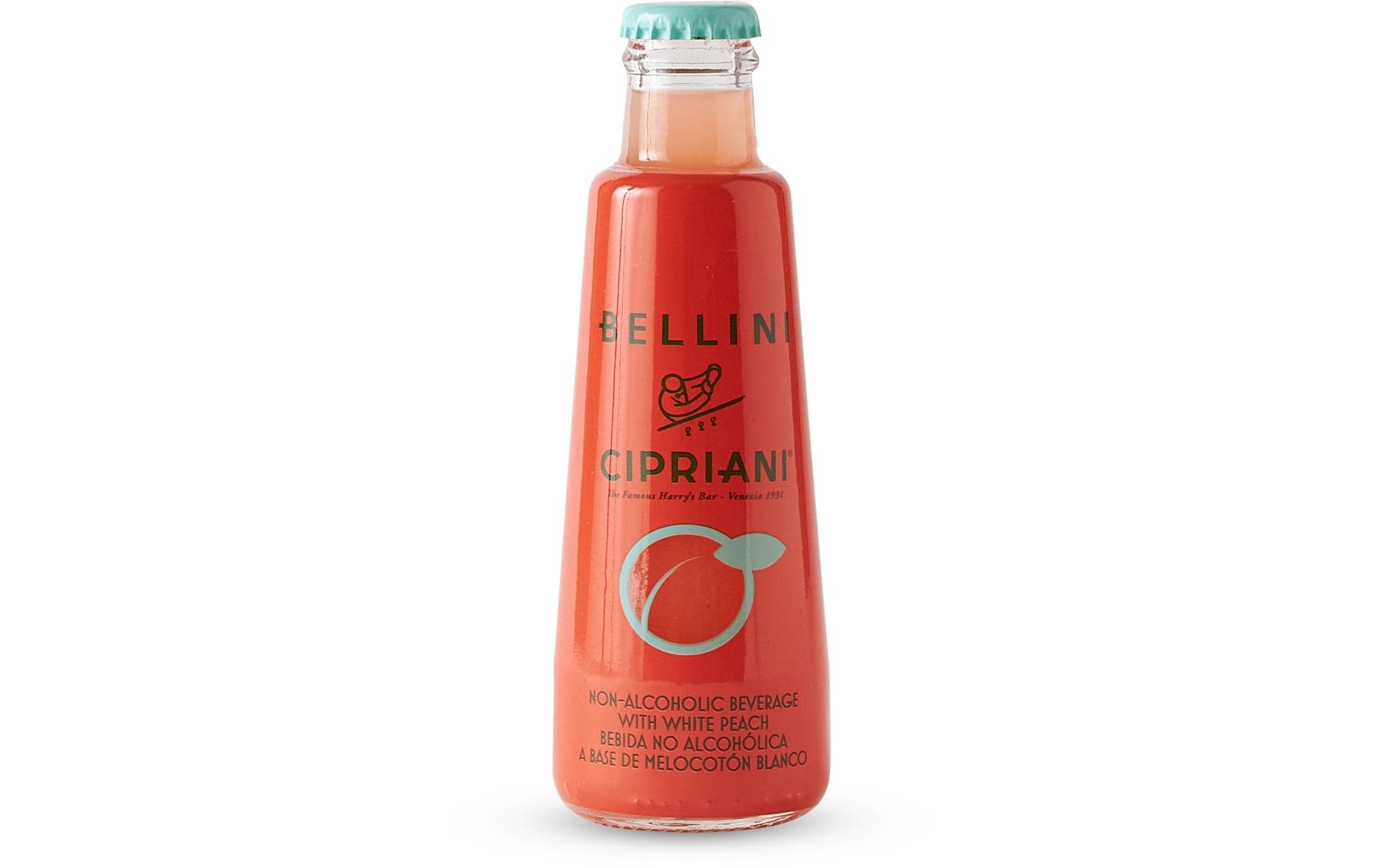 Soft-Drinks Virgin Bellini 4 x 0.18 lAlkoholfreies Getränk mit fruchtigem Pfirsichgeschmack