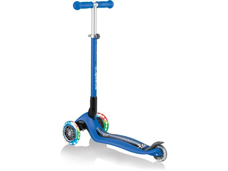 GLOBBER Scooter Primo Foldable Fantasy Lights Blau Faltbares Kickboard