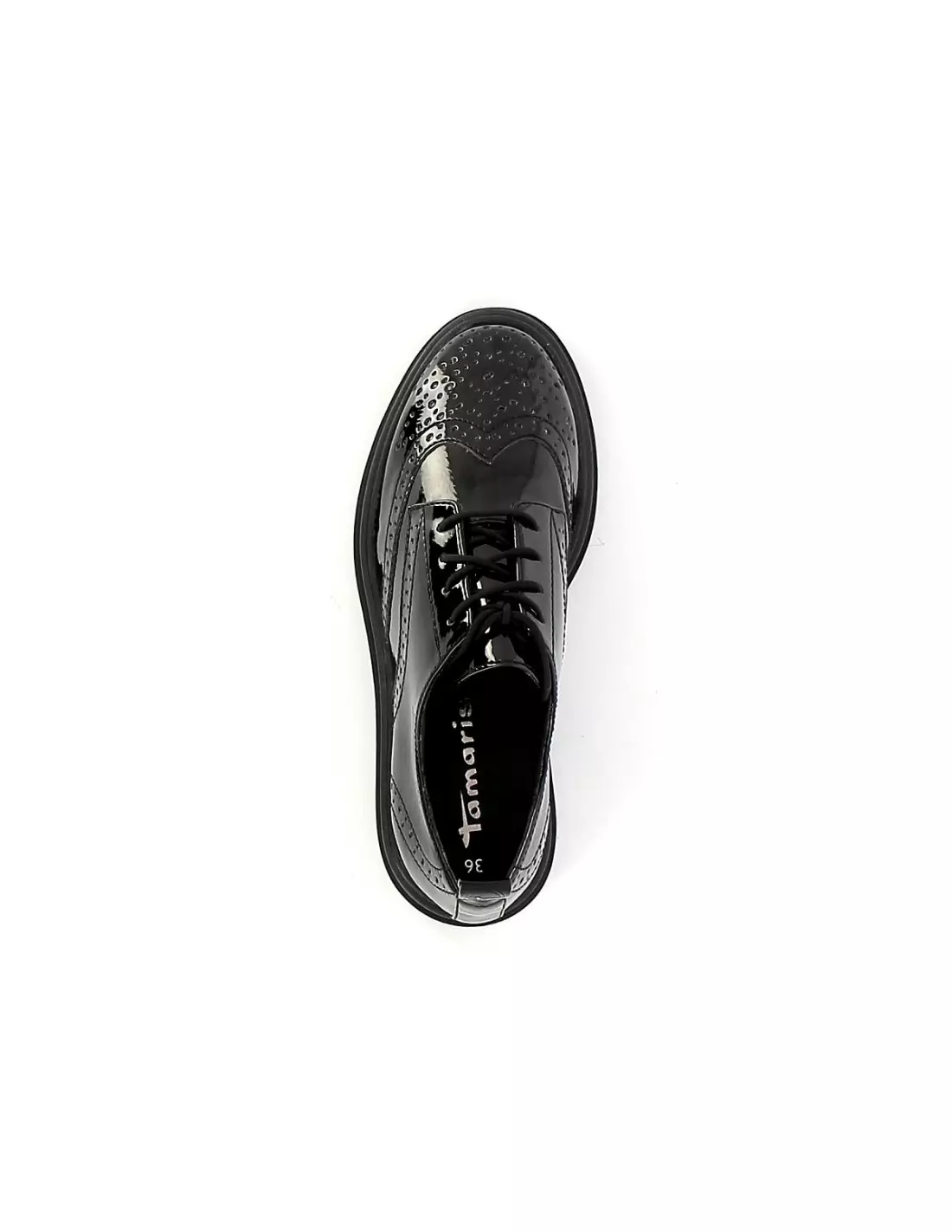 TAMARIS 23768 - Derbies, richelieus & trotteurs Blackpatent