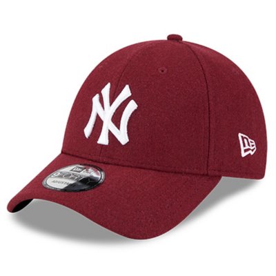 Casquette homme Melton Wool Ess 9Forty Neyyan Carw ROUGE NEW ERA