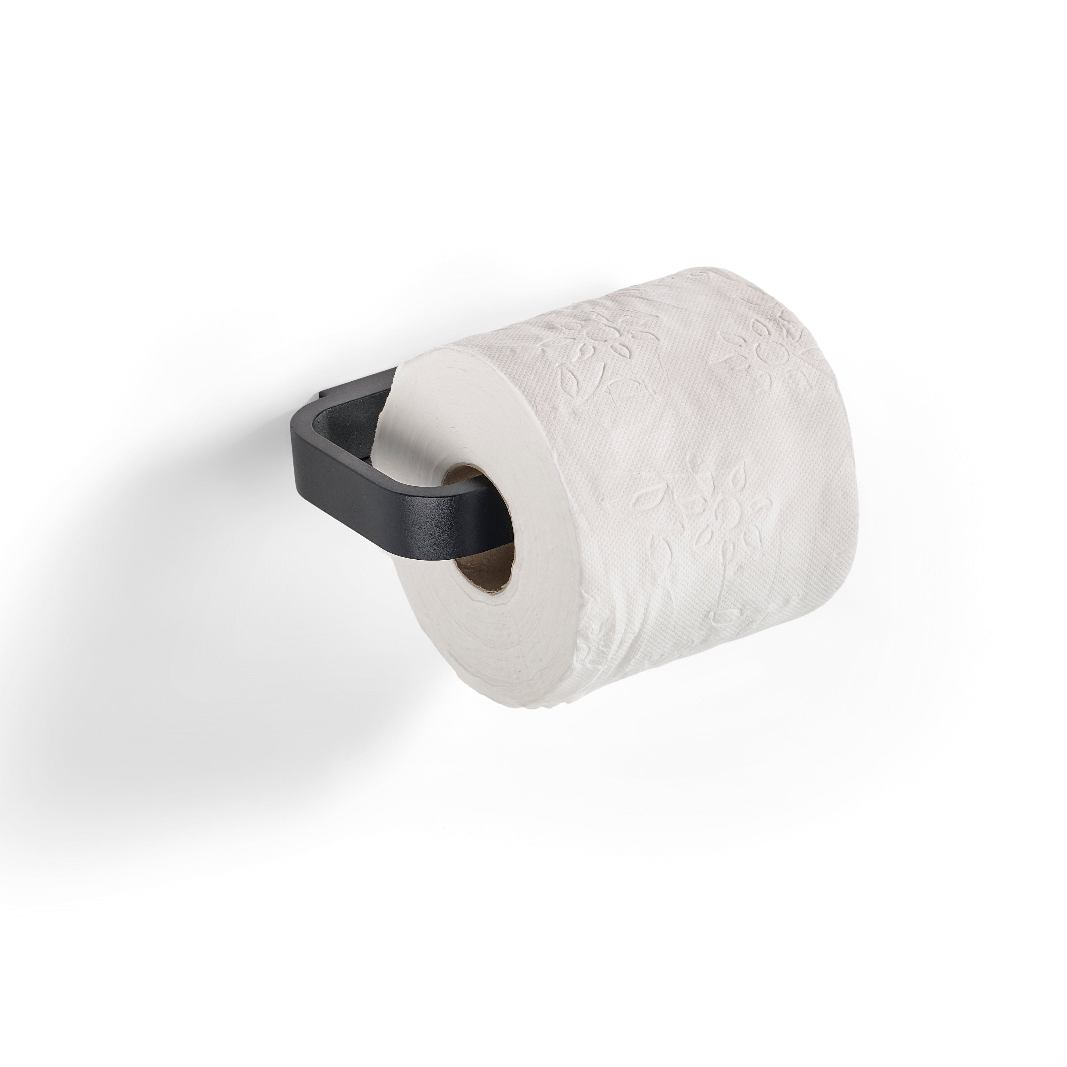 Zone  Rim toiletrulleholder - sort