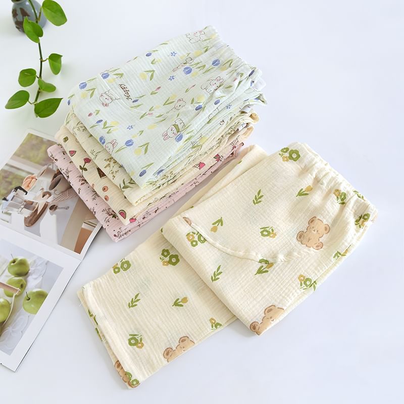 MelMount - Pyjamabroek met patroon