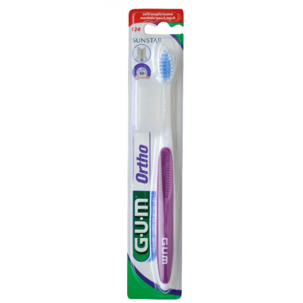 G.U.M Escova de Dentes Ortho Média 124