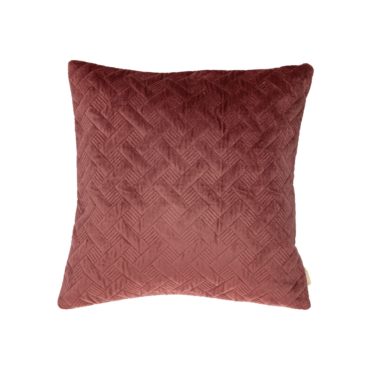 Kussen velours Grids newmineral