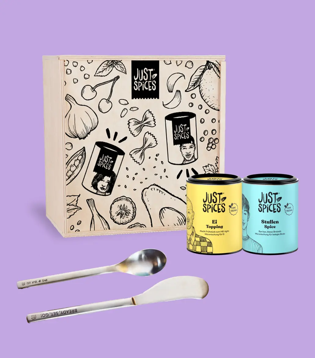 Frühstück Gewürzbox