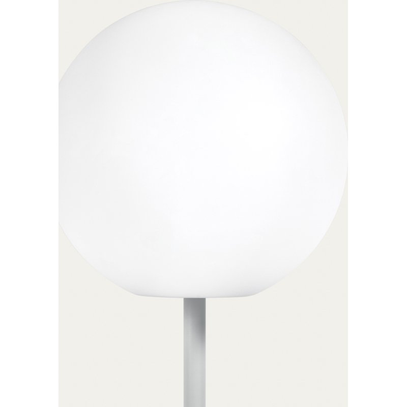 Lampe de table d'extérieure Dinesh en acier gris 40 cm