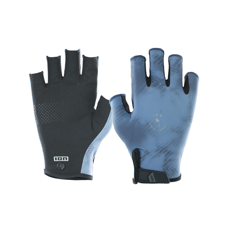 Gants ion amara half finger bleu