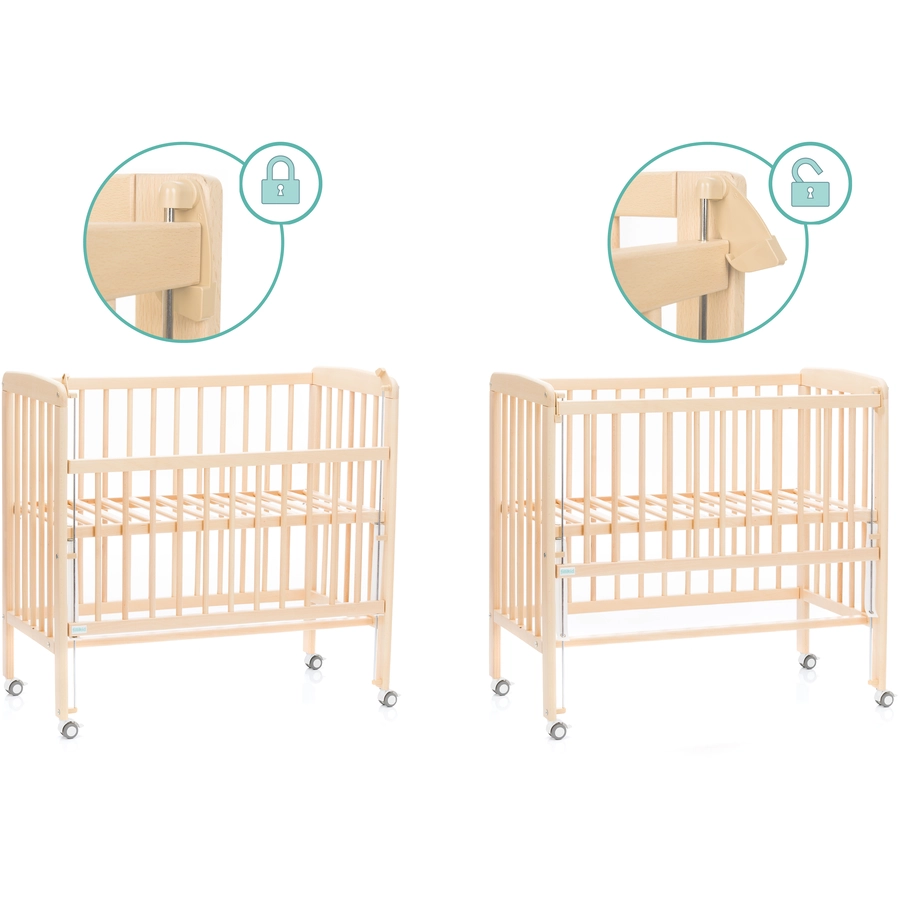 fillikid Beistellbett Nino buche