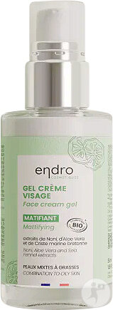 Endro Gel Crème Visage Matifiant 50ml