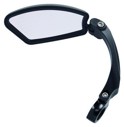 Rétroviseur Gauche Réglable XLC pour Cintre 21-26 mm Noir
