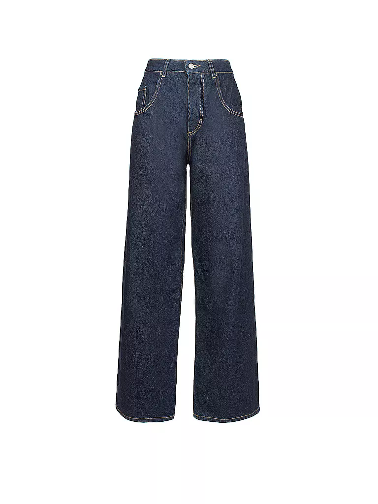 ICON DENIM Jeans Flared Fit dunkelblau