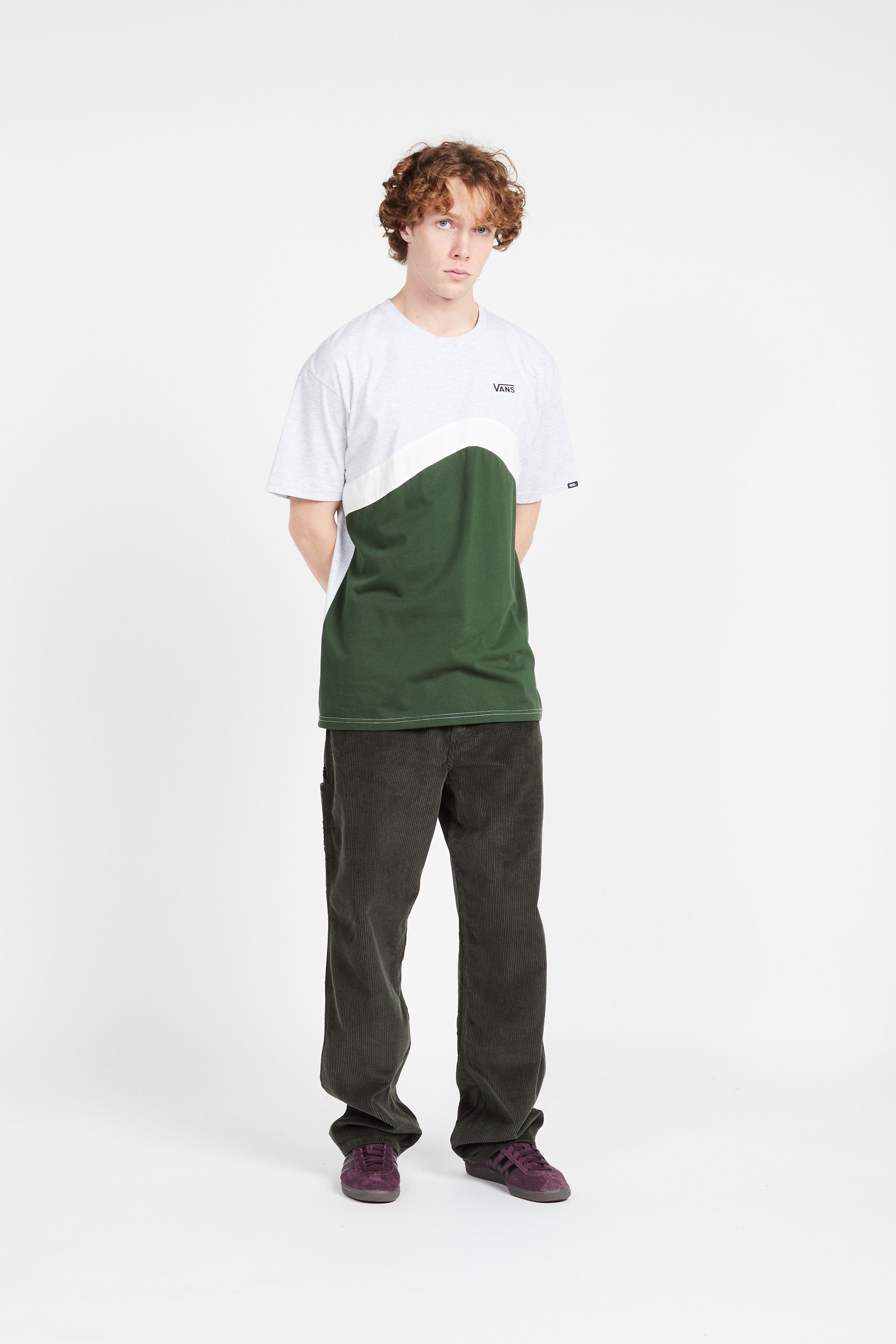 VANS T-shirt manches courtes SIDESTRIPE BLOCK MOUNTAINVIEW Multicolore
