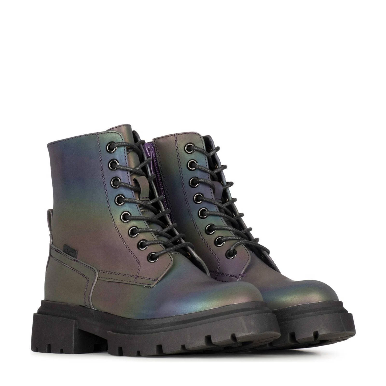 POSH by Poelman Mae  veterboots blauw multi