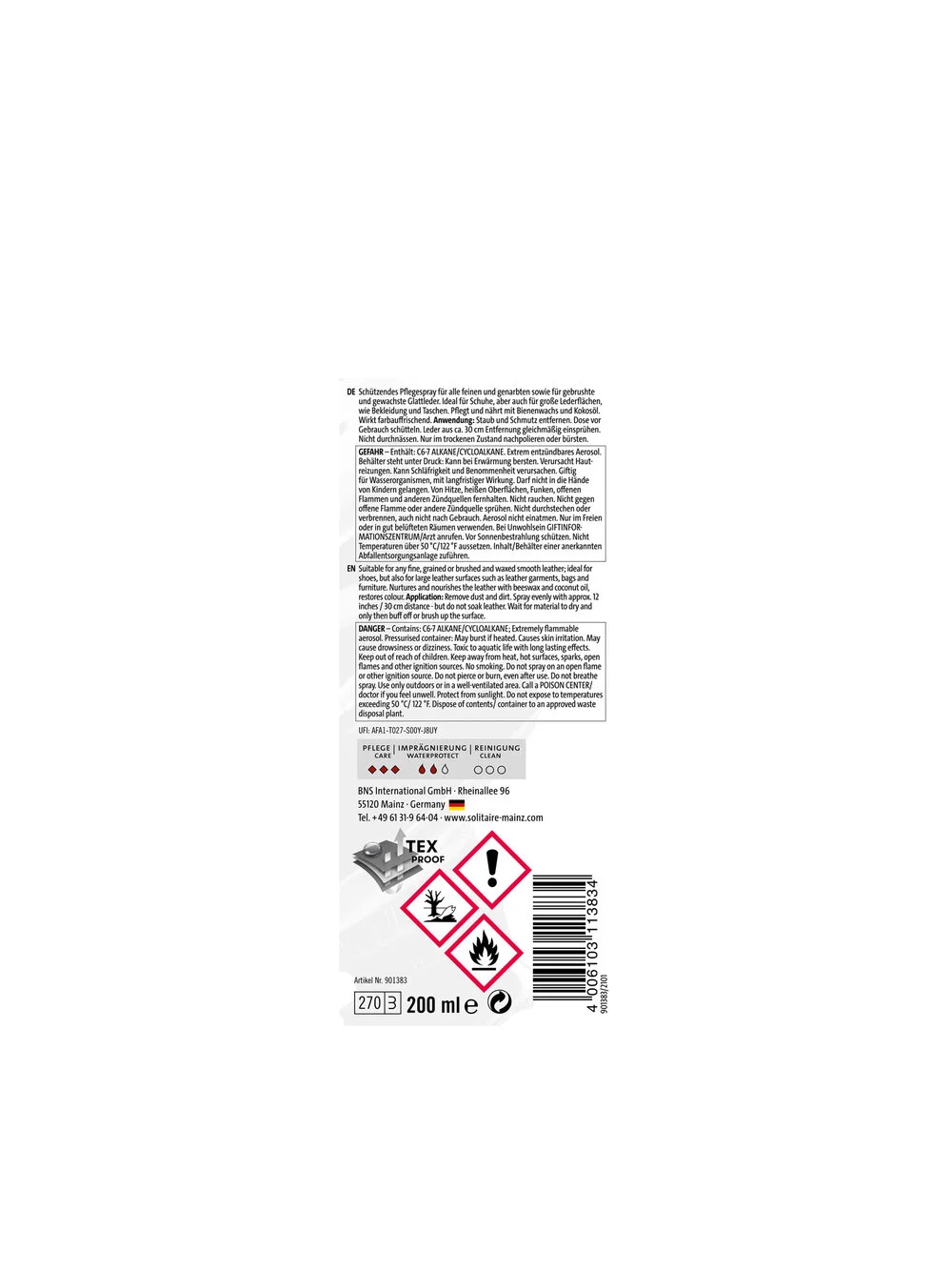 Brillant Wax Spray 200 ml