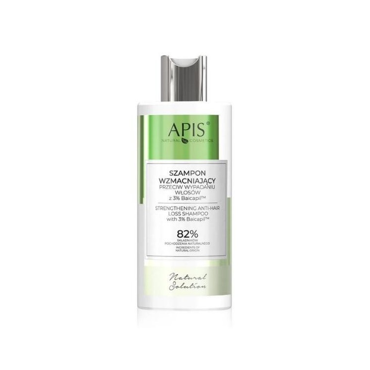 Apis Natural Solution Versterkende shampoo tegen haaruitval met 3% Baicapil 300 ml