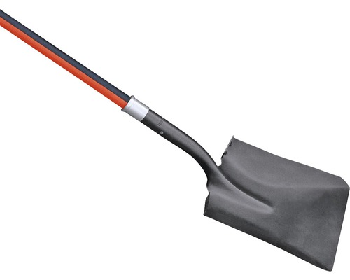 Platte schep voor_q profi_Line met glasvezelsteel