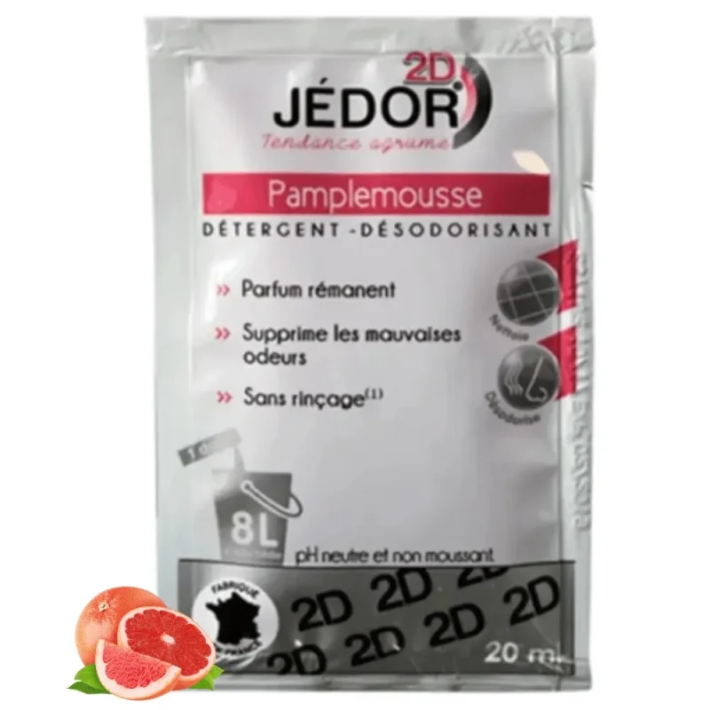 JEDOR - Dosettes sols 2D - Parfum Pamplemousse - 250x20ml