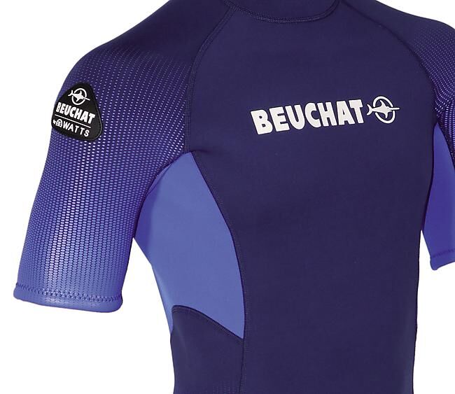 BEUCHAT - SHORTY ZIP DORSAL WATTS 3MMM HOMME